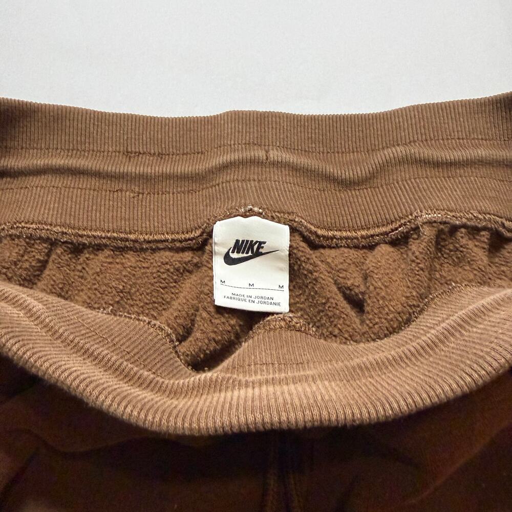 Nike Brown Fleece jogger pants size medium - Picture 3 of 8